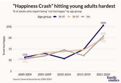Americans are as unhappy as ever. Could 'a happiness-segregated society by marriage' be why?