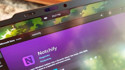 Notchify brings macOS-style “Dynamic Island” flair to Windows 11 — and it’s surprisingly useful if you can get by the ick factor