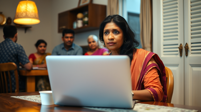 The Accomplished Indian Woman Who Holds Everything Together Except Her Own Emotional Life