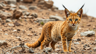 India's Rarest Wildcat, the Caracal, Is Quietly Surviving in Places Nobody Predicted