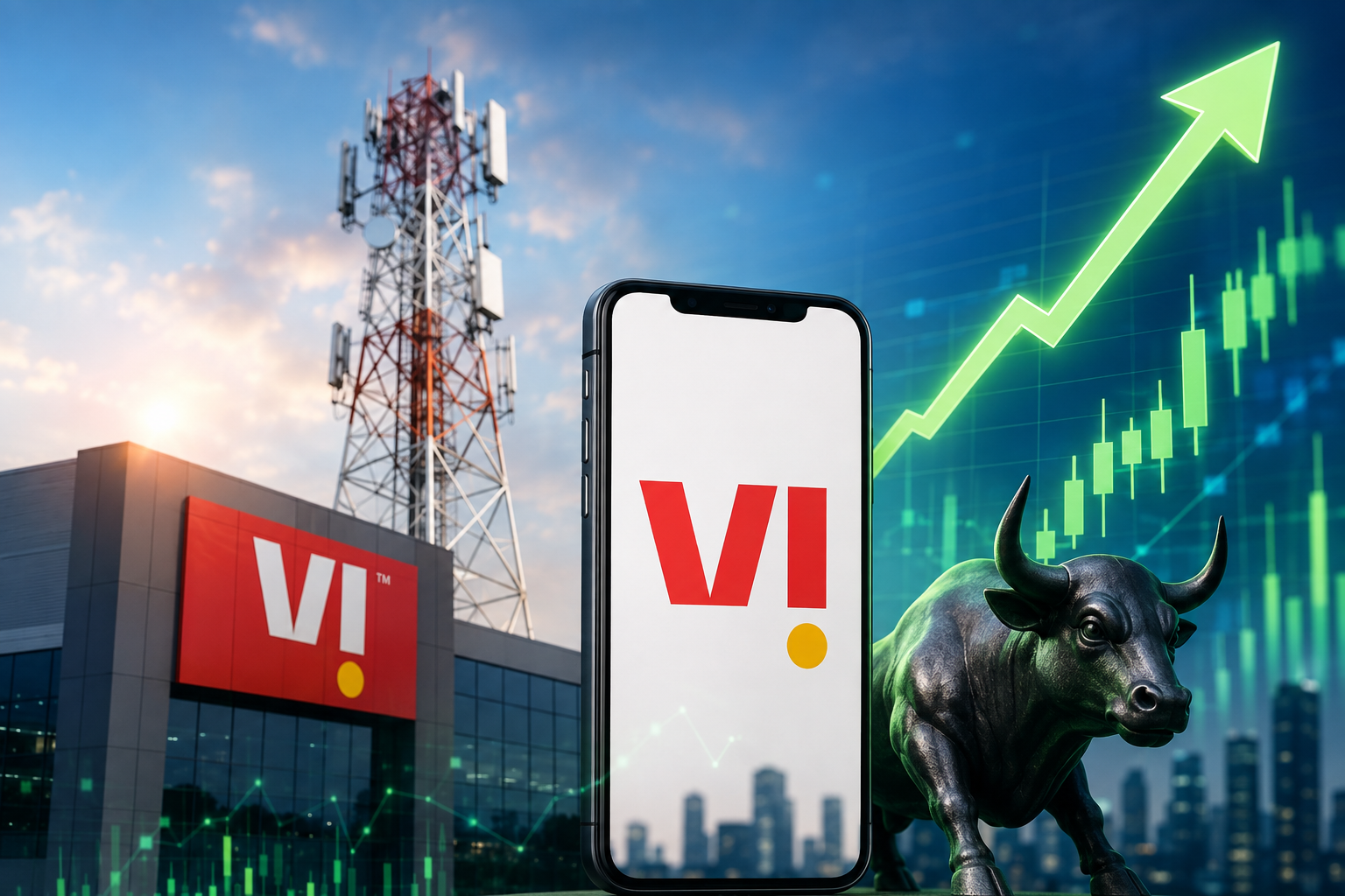 Photo: inkl.com Vodafone Idea Shares Rise 3% as Q1 Losses Narrow