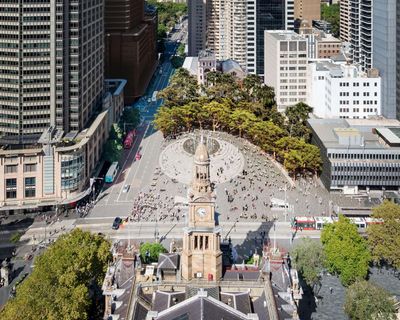 Clover Moore unveils 4,500 sq metre Sydney plaza design after more than 40 years of planning