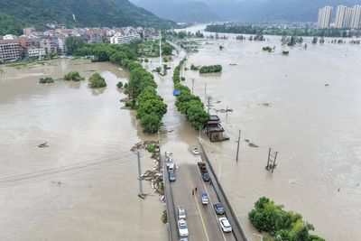 Hundreds of flights cancelled as Tropical Storm Dolphin dumps more rain in China