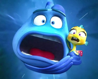 The Pout-Pout Fish review – Nick Offerman is best thing in kids cartoon adventure on the high seas