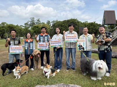 響應國際流浪動物日 宜蘭縣長參選人林國漳推「夜間獸醫急診」