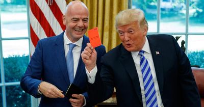 Donald Trump warns FIFA of 'terrible mistake' if Gianni Infantino is removed