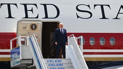 Trump secretly swapped planes in Turkey over Iran threat, report says