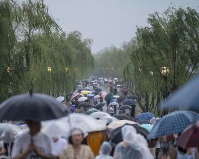 Typhoon Dolphin hits Beijing as city braces for one-third of annual rainfall over 24 hours