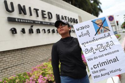 Myanmar military intensified air attacks and abuses before election