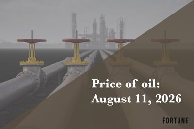 Current price of oil as of Aug. 11, 2026