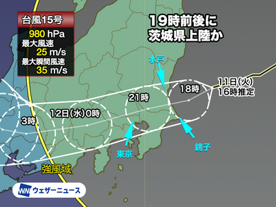 昌鴻颱風直撲日本關東地區！陸空交通受衝擊 多地花火大會喊卡