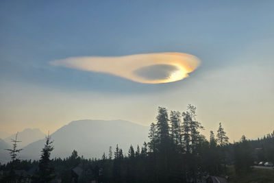 Bizarre Cloud in Canada Claimed as a 'UFO Cloaked Within a Cloud' Trying To 'Scan Human Thoughts'