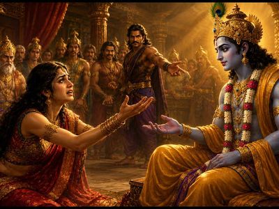 What Did Draupadi Ask Krishna After Losing Everything?