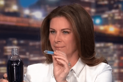 Trump's 'Soda Bottle' Vaccine Claim Collides With Reality as Erin Burnett Delivers Brutal Fact-Check