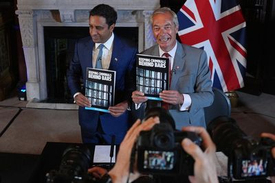 Farage rebukes Reform MP over ‘treason’ attack on former defence secretary