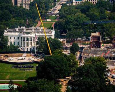 Trump put a wrecking-ball through the East Wing – and through democratic norms