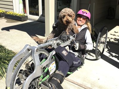 Kiwi dame to handcycle 3000 miles across US – for every young wheelie