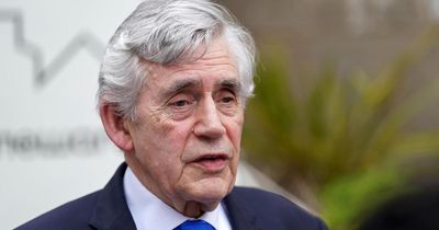 Gordon Brown told he should be 'ashamed' by heckler after event dodges Gaza