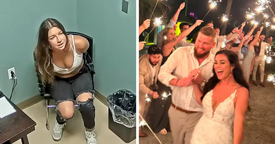 Infuriating New Video Shows Woman’s Blasé Behavior At Police Station After Taking Bride’s Life On Wedding Day