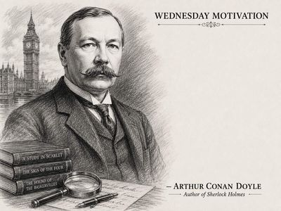 Wednesday Motivation by Arthur Conan Doyle: 'What you do in this world is a matter of no consequence. The question is what can you make people...' - The Adventures of Sherlock Holmes author's life lesson on the power of perception