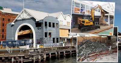 Teardown begins on Queens Wharf's infamous eyesore after years of neglect
