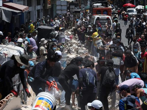 Devastating earthquake tests new President as Colombia digs through ruins for those still alive