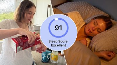 I made 7 viral snacks TikTok swears will help you sleep and measured the results with my fitness tracker — this is the one that got me a sleep score over 90