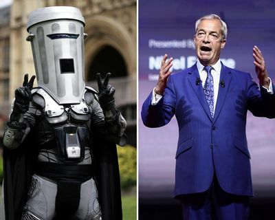 Nigel Farage and Count Binface: a visual guide to their electoral careers