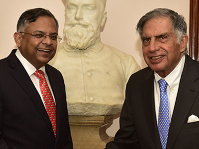 N Chandrasekaran: From TCS trainee to Tata titan, the Ratan Tata pick signs off