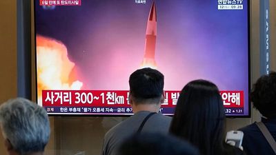 Pyongyang tests another missile within one week and ahead of US-South Korean military drills