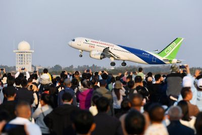 Long-delayed Chinese answer to Boeing and Airbus set for first international flight