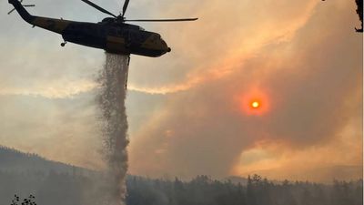 Dry lightning, record-low lake: British Columbia drought puts region on high fire alert