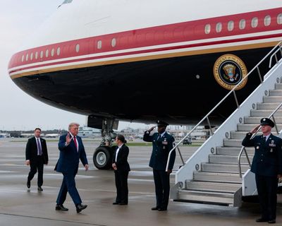 Trump’s press secretary Karoline Leavitt leaving role, president says – as it happened