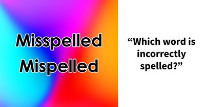 “Can You Spot The Misspelled Word?”: 20 Tricky Questions Starting With One Everyone Gets Wrong