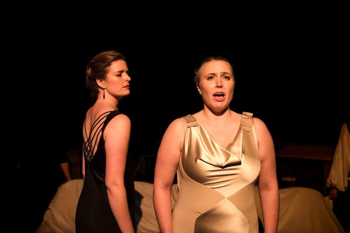 Photo: inkl.com Dido and Aeneas at Arcola Theatre Review: Interactive Gimmickry Can't Disguise Flaws