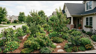 California man’s front-yard food forest was approved by his HOA; a new board later fined him $750 for the same garden