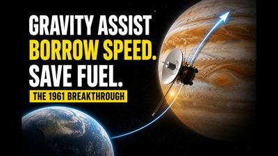 In 1961, a UCLA graduate student at JPL discovered how spacecraft could borrow speed from planetary gravity. Decades later, his gravity-assist technique produced a fuel-saving breakthrough that transformed deep-space exploration