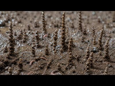 Scientists solve 100-year-old mystery of lugworm’s strange poop towers that seem to defy gravity — the answer lies in ropes, cables and physics