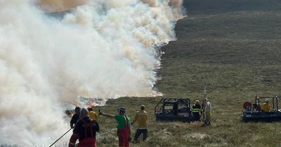 Wildfire warnings issued as three Scottish areas face 'very high risk'