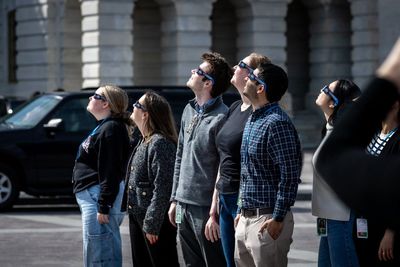 Many Americans will see a partial solar eclipse today. The next one isn’t coming for a while
