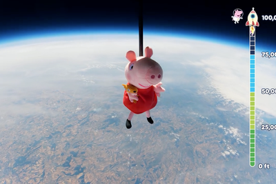 Why Peppa Pig went into space hours before the solar eclipse