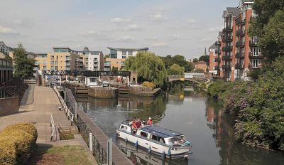 London 'axe attack': Police arrest man, 63, on suspicion of attempted murder after assault by canal