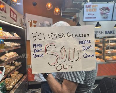 WhatsApp ‘drops’, price hikes and queues: scramble for solar eclipse specs