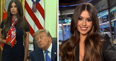 Mystery Woman Behind Trump Reveals Real Reason For Strange Gesture After It Sparked A Wild Theory