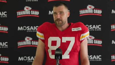 Travis Kelce’s First Chiefs Press Comments As a Married Man Show He Hasn’t Changed One Bit