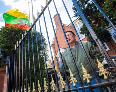 Ex-Myanmar ambassador to UK on trial for trespassing in diplomatic residence