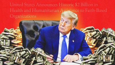Trump Promised To End Foreign Aid. Now He's Giving Christian Groups Nearly $2 Billion.