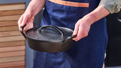 Le Creuset just made it easier to cook over an open flame with its new BBQ collection