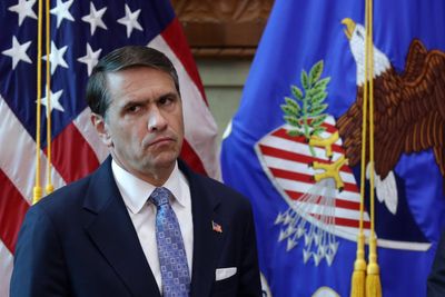 Attorney General Todd Blanche holds first press briefing after being newly sworn in