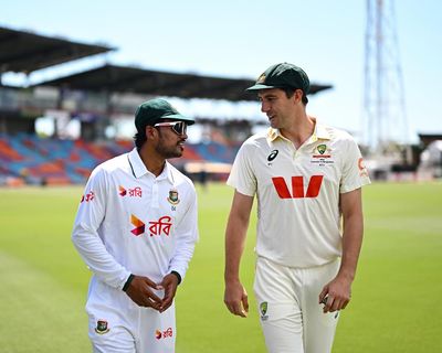 Australia v Bangladesh: first men’s Test, day one – as it happened